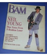 NEIL YOUNG BAM MAGAZINE VINTAGE 1988 - $41.13 CAD