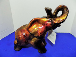 NEW Ceramic Modern Elephants Figurine Statue Sculptures Home Decor - £21.68 GBP