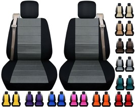 Front set car seat covers Fits GMC Yukon 2000-2006 with Integrated seat belts - £78.62 GBP