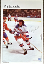 PHIL ESPOSITO &quot;SUPERSTAR&quot; NEW YORK RANGERS VINTAGE METAL SIGN 12X8IN - $24.74