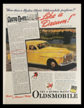 1941 Oldsmobile Hydra-Matic Drive De Luxe Vintage Print Ad - £11.10 GBP