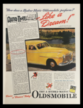 1941 Oldsmobile Hydra-Matic Drive De Luxe Vintage Print Ad - £11.23 GBP