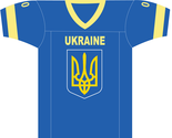 Custom ukraine football jersey blue  1 thumb155 crop