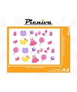 Picniva A3(3&quot;) Yellow Duck Baby Girl Kid Nursery Room Decal Sticker Clea... - $13.41 CAD