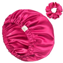 Yanibest Double Layer Satin Bonnet Silk Bonnet Adjustable Hair Bonnet For - $33.92