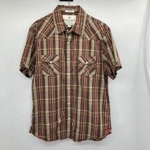 American Eagle Outfitters Vintage Fit Shirt Mens L Used Plaid - £13.24 GBP