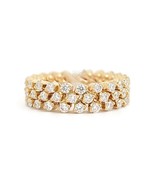 Authenticity Guarantee 
Adjustable Diamond Eternity Ring Wedding Band 18... - £3,142.58 GBP