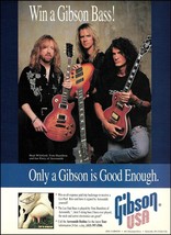 Aerosmith Brad Whitford Tom Hamilton Joe Perry 1994 Gibson Les Paul Guitar ad - £3.17 GBP