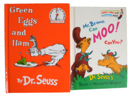 Bright and Early Books for Beginning Beginners Lot of 2 Hardcover Books Dr Seuss - £5.41 GBP