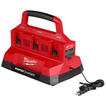 Milwaukee Tool 48-59-1809 M18 Packout Six Bay Rapid Battery Charger - £307.98 GBP