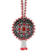 The Cracker Box  Inc Christmas Ornament Kit JOan Brooch on Black Golden ... - $116.63 CAD