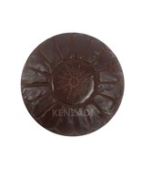 Moroccan leather Pouf, round Pouf, berber Pouf, Dark Brown Pouf with Bro... - $95.04 CAD