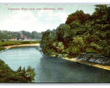 Bend In Conneaut River Ashtabula Ohio OH  UNP DB Postcard N24 - £3.17 GBP