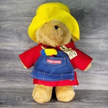 Sears Craftsman Paddington Bear Plush 14&quot; Stuffed Animal Teddy Stuffy Tag  - £9.72 GBP