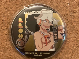 One Piece Universal Studios Japan Badge Pin Button Captain Usopp Pouched 3&quot; - $11.75