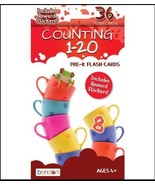 Bendon 36ct Counting 1 to 20 Flash Cards Set - $10.96 CAD
