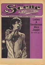 ORIGINAL Vintage 1974 The Scene Weekly Magazine Vol 5 #27 Mick Jagger RARE - £117.31 GBP