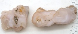 2 Nice Quartz Chalcedony Rose Pieces From The New Mexico Desert. Weighs ... - £3.96 GBP