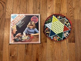 Vintage 70s Steven Deluxe 802 Chinese Checkers Family Game Box Complete Set - $41.97