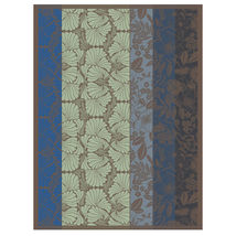 Le Jacquard Francais Cottage Blue Floral Cotton Tea Kitchen Towel  - $28.00