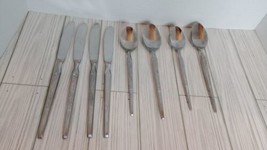 Winthron Set of 8 Stainless Steel Knives and Spoons - Japan - £7.13 GBP