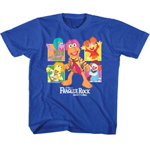 Fraggle Rock Back to the Rock Kids T Shirt Cartoon Characters Boxed Jim ... - £16.86 GBP