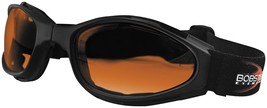 Bobster Eyewear Crossfire Folding Goggles Amber BCR003 - £28.02 GBP