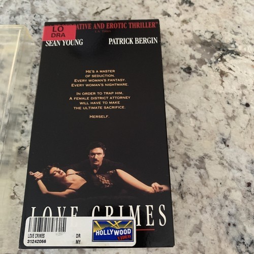 Love Crimes (VHS, 1996, R-Rated Version) Item image 2