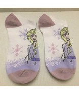 Kid&#39;s Disney Frozen Elsa Snowflakes Low Cut No Show Socks Shoe Size 3-10 - $73.94 MXN
