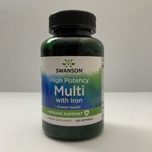 Swanson Multi - High Potency w/ Iron 120 Softgels Exp 06/2025 - $19.75