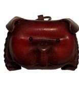 Pig Leather Wristlet Wallet Change Coin Purse Magnetic Closure Charm Pouch - $23.00 CAD