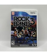 Rock Band 3 For Nintendo Wii Complete With Manual &amp; Disc Harmonix Teen M... - £19.11 GBP