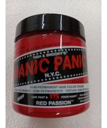Manic Panic Hair Dye Semi-Permanent Hair Color 4oz (Red Passion) FREE SH... - £8.85 GBP