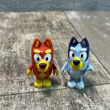 Bluey Family and Friends Rusty and Bluey Figure Lot - £7.46 GBP
