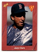 1991 Classic II #T99 Jack Clark    Boston Red Sox Baseball Cards  ID:52680 - $1.67