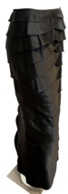 Adrianna Papell Events Essentials Black Tiered Maxi Skirt Size 4 - €16,27 EUR