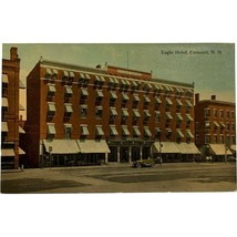 Vintage Postcard, Eagle Hotel, Concord, New Hampshire - £7.85 GBP