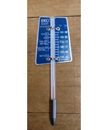 Vintage 90s Ekco Meat Thermometer Blue Aluminum &amp; Glass Beef Roasts Pork... - €16,98 EUR