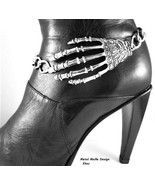 NEW Skeleton Dead Hand Spooky Boot Chain Jewelry Accessory THING ORR What - $18.00
