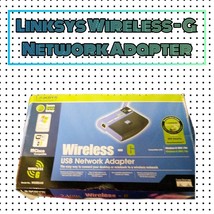 Linksys Wireless-G USB Network Adapter - WUSB54G - 2.4 GHz 802.11g - £10.06 GBP