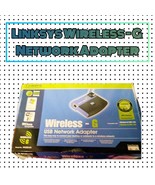 Linksys Wireless-G USB Network Adapter - WUSB54G - 2.4 GHz 802.11g - £8.56 GBP