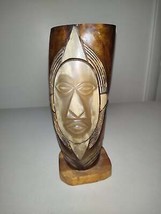 Vintage Bovine Horn Vases - £27.25 GBP