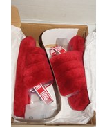 UGG Australia Big Kids&#39; Fluff Yeah Slide Sandal 1098494K Red Size 6 - $59.39