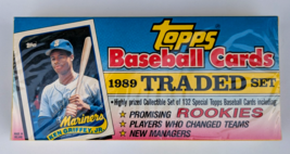 1989 Topps Traded Set Ken Griffey Jr BRAND NEW 132 BASEBALL CARD VINTAGE... - $9.89