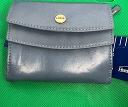 LODIS BLUE Classic Premium Leather RFID Double Flap-Snap Wallet Cardholder - $47.63