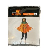 Pumpkin Poncho Costume Adult One Size Happy Halloween Trick Or Treat - €7,93 EUR
