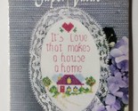 Designs For The Needle Ornament Hang Up House Vintage Cross Stitch Kit - $9.89