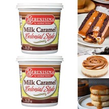 2 Pack La Serenisima Milk Caramel Spread Dulce de Leche 1 Kg. Gluten Free Cajeta - £70.45 GBP
