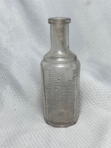 VTG Madame Yale&#39;s Antiseptic Paneled 10 Sided New York &amp; Chicago USA Bottle - $39.95