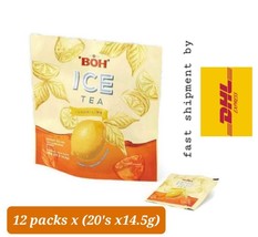 x12 packs BOH Ice Tea Lemon Lime(20 x 14.5g)- Cameron Highlands Malaysia by DHL - £126.24 GBP